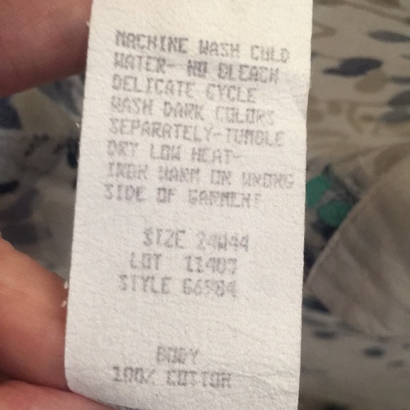 Ms. Tops Shacket Crisp Cool Cotton Comfort Raglan Sleeve Lightweight Fabric 24W - Picture 13 of 13